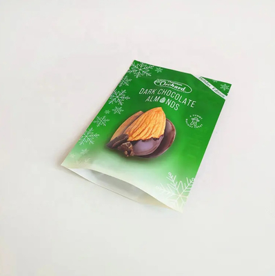 কাস্টম প্রিন্টিং স্ট্যান্ড আপ পকেট জিপার বাদাম প্যাকেজ প্লাস্টিকের স্ন্যাক মিডলস ক্যাশু বাদাম প্যাকেজিং ব্যাগ