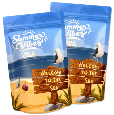 Printing Plastic Bag Manufacturer Full Printing Stand Up Zip Lock Pouch মাইলার প্যাকেজিং ব্যাগ