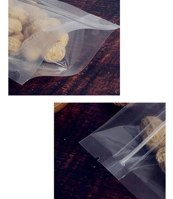 100 পিস সম্পূর্ণ স্বচ্ছ স্ট্যান্ড আপ পাউচ, জিপ লক সহ, পুনরায় সিলযোগ্য উপহার প্যাকেজিং ব্যাগ, খাদ্য সংরক্ষণের জন্য