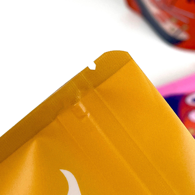 পুনরায় ব্যবহারযোগ্য সিলড প্লাস্টিকের জিপার ব্যাগ বিস্কুট স্ন্যাকস ফুড স্ট্যান্ড-আপ প্যাকেট আর্দ্রতা-প্রমাণ সিলড প্যাকেজিং ব্যাগ