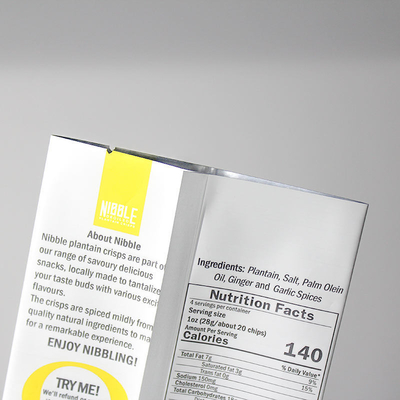 ডিজিটাল প্রিন্টিং কাস্টমাইজড প্রিন্টেড প্লাস্টিক অ্যালুমিনিয়াম ফয়েল ব্যাগ কফি স্ন্যাক থ্রি সাইড সিলড ব্যাগ ফ্ল্যাট পকেট ব্যাক সিলড ব্যাগ