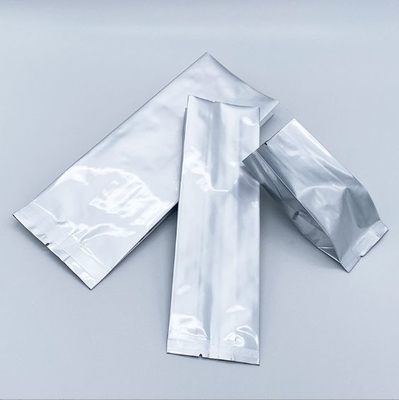 পাইকারি আর্দ্রতা-প্রমাণ PE অ্যালুমিনিয়াম পাউডার ব্যাগ স্তরিত তাপ সীল সাইড গাসেট ভ্যাকুয়াম পাউচ স্টোরেজের জন্য অ্যালুমিনিয়াম ফয়েল