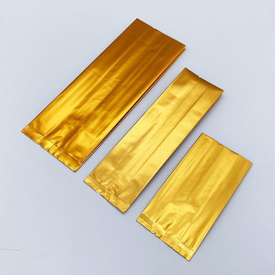 কাস্টম লোগো সাইড গাসেট ফ্ল্যাট বটম স্ট্যান্ড আপ পাউচ অ্যালুমিনিয়াম ফয়েল টি ব্যাগ, তাপ সীলযুক্ত সিপিপি এবং পিই প্লাস্টিক ফুড প্যাকেজিং