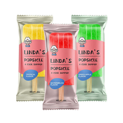 কাস্টম মুদ্রিত খাদ্য প্যাকেজিং প্লাস্টিকের রোল ফিল্ম আইসক্রিম প্যাকেজিং অ্যালুমিনিয়াম ফয়েল ল্যামিনেটেড রোল ফিল্ম