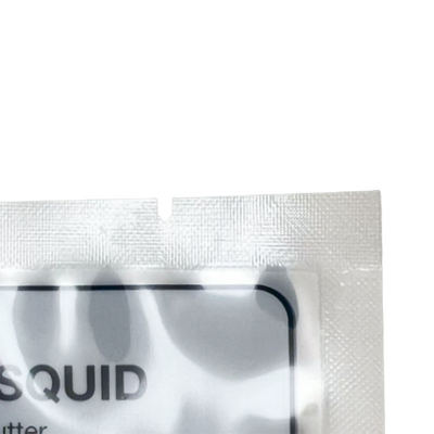 কাস্টম মুদ্রিত লোগো হট সিল ব্যাগ থ্রি সাইড সিলড ফ্রিজ ফুড প্যাকেজিং প্লাস্টিক ভ্যাকুয়াম ব্যাগ উইন্ডো সহ মাংসের প্যাকেজিং