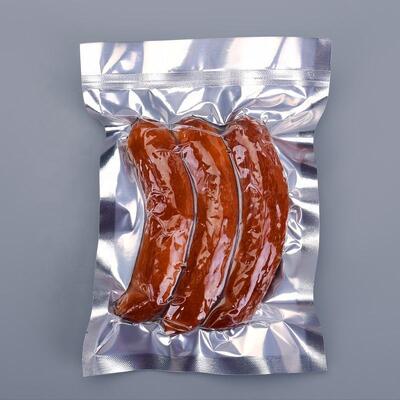 পাইকারি ভ্যাকুয়াম ব্যাগ গরম সিল কাস্টম ফ্রিজড ফুড প্যাকেজিং মাংসের প্যাকেজিংয়ের জন্য ল্যামিনেট প্লাস্টিকের ব্যাগ