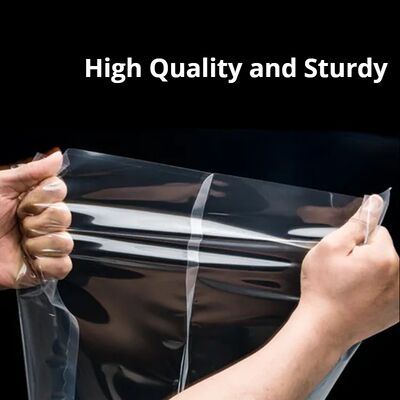 কারখানার সরাসরি বিক্রয় কাস্টম তিন পক্ষের সিল নাইলন খাদ্য প্যাকেজিং ব্যাগ, উচ্চ স্বচ্ছ ভ্যাকুয়াম খাদ্য ব্যাগ, পিই প্লাস্টিকের ব্যাগ, 100pcs