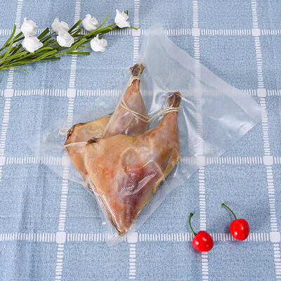 কারখানার সরাসরি বিক্রয় কাস্টম তিন পক্ষের সিল নাইলন খাদ্য প্যাকেজিং ব্যাগ, উচ্চ স্বচ্ছ ভ্যাকুয়াম খাদ্য ব্যাগ, পিই প্লাস্টিকের ব্যাগ, 100pcs