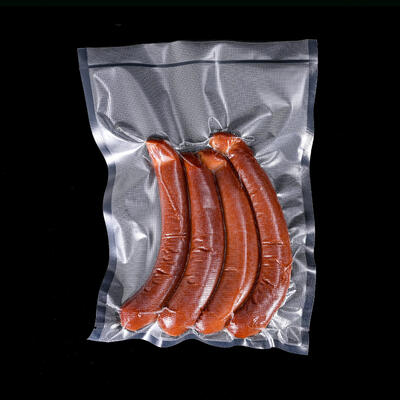 কারখানার সরাসরি বিক্রয় কাস্টম তিন পক্ষের সিল নাইলন খাদ্য প্যাকেজিং ব্যাগ, উচ্চ স্বচ্ছ ভ্যাকুয়াম খাদ্য ব্যাগ, পিই প্লাস্টিকের ব্যাগ, 100pcs