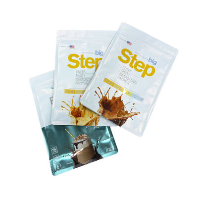 খাবার প্যাকেজিংয়ের জন্য কাস্টম মুদ্রিত স্ট্যান্ড-আপ জিপলক পাউচ: স্ন্যাক ক্যান্ডি পাউডার বাদাম শুকনো মশলার গুঁড়ো চিনি