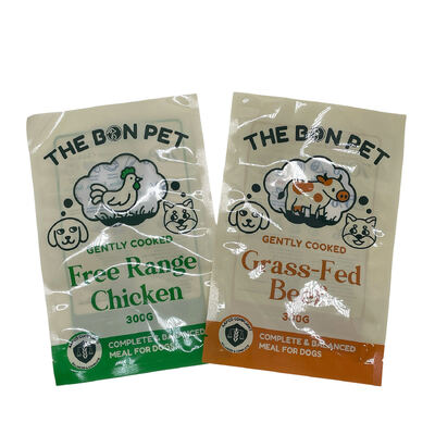 কাস্টম প্রিন্টেড থ্রি সাইড সিল পাউচ যা খাদ্য প্যাকেজিংয়ের জন্য উপযুক্ত, যার মধ্যে স্ন্যাকস, ক্যান্ডি, কফি, চা পাউডার এবং শুকনো খাবার অন্তর্ভুক্ত রয়েছে, টিয়ার নচ এবং জিপার সহ