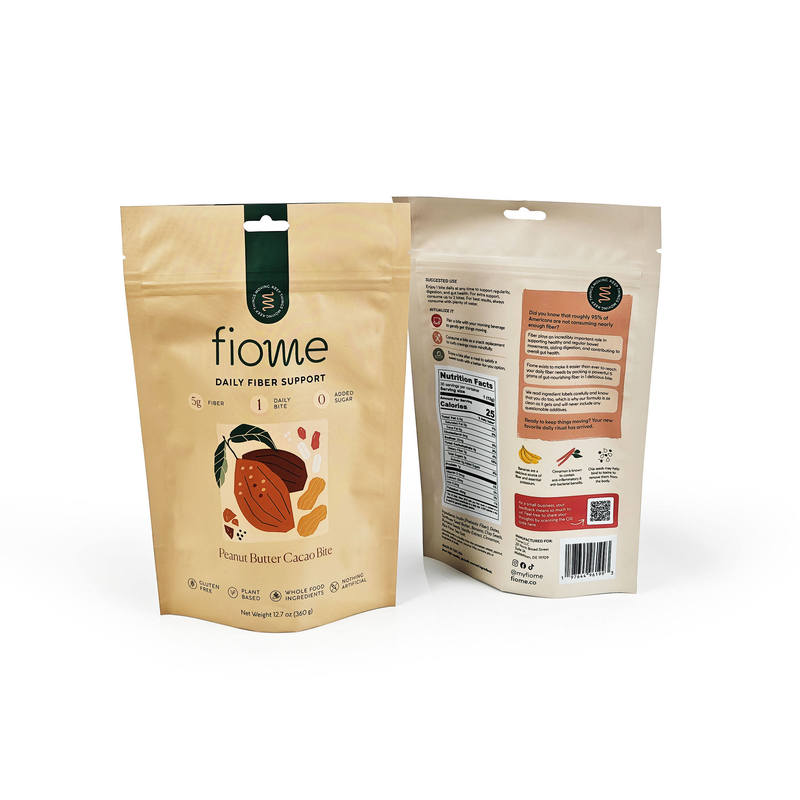 Custom Laminated Stand Up Pouch Food Grade Candy Snacks Nuts Packaging Bag With Zipper Ziplock Bags