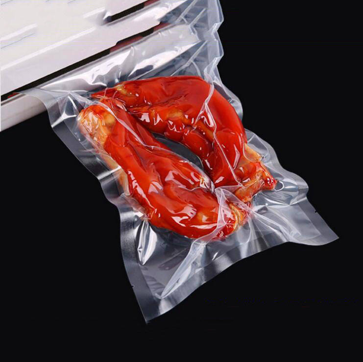 Customized Sealed Vacuum Bags For Sausage With Embossing, PA/PE Moisture-Proof Vacuum Food Packaging Bags And Food Bags